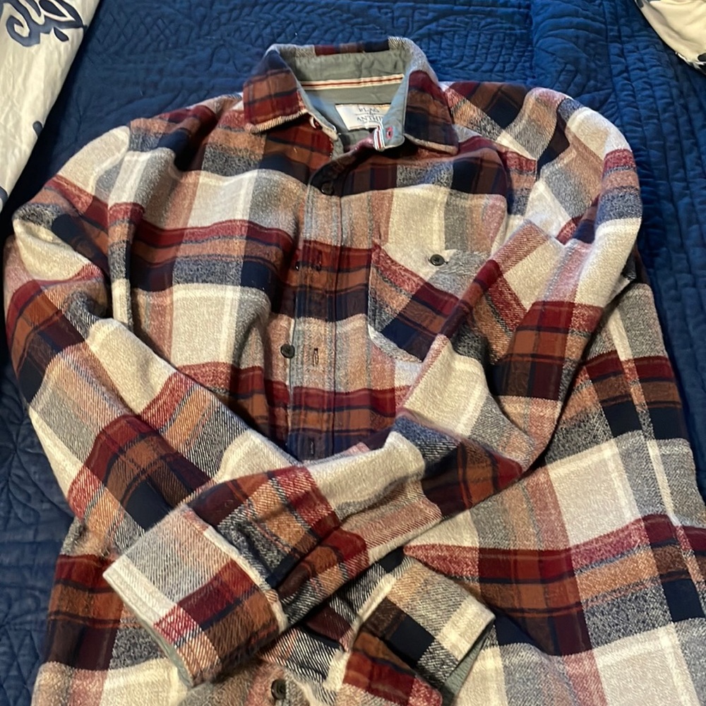 Flag and Anthem Flannel Shirt